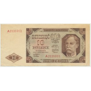 10 złotych 1948 - A - RZADKA