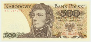 500 zloty 1979 - BC -