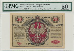 20 marks 1916 - General - PMG 50