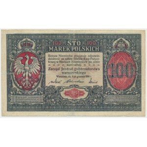100 marks 1916 - Général - 6 chiffres -