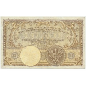 1,000 zloty 1919 - S.A. -