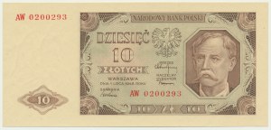 10 zloty 1948 - AW -