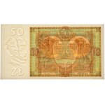 50 złotych 1929 - Ser.DL. - PMG 64 EPQ