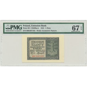 1 gold 1941 - BB - PMG 67 EPQ