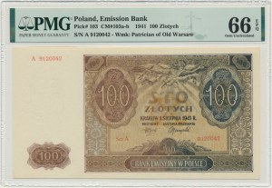 100 Or 1941 - A - PMG 66 EPQ