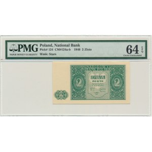 2 oro 1946 - PMG 64 EPQ