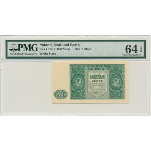 2 złote 1946 - PMG 64 EPQ