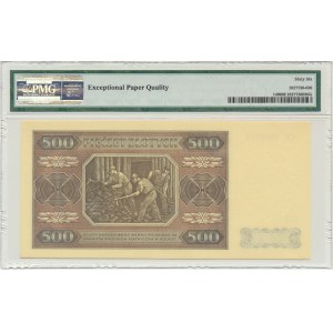 500 zlatých 1948 - CC - PMG 66 EPQ