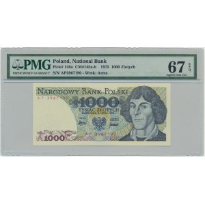 1 000 zlatých 1975 - AP - PMG 67 EPQ