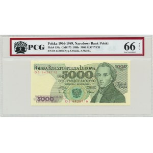 5,000 PLN 1988 - DS - PCG 66 EPQ