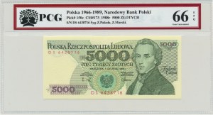 5.000 złotych 1988 - DS - PCG 66 EPQ