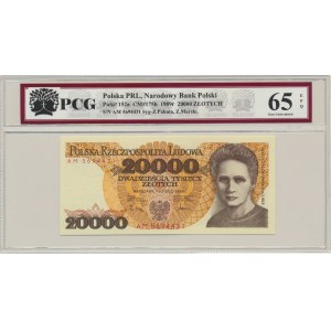 20,000 zl 1989 - AM - PCG 65 EPQ