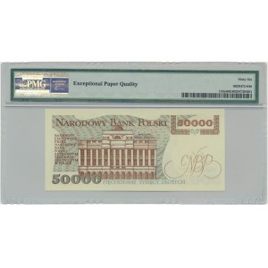 50.000 złotych 1989 - AC - PMG 66 EPQ