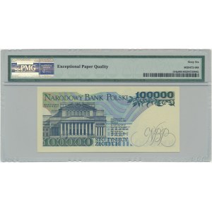 100.000 złotych 1990 - BA - PMG 66 EPQ