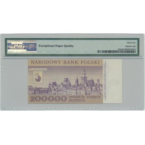 200.000 złotych 1989 - R - PMG 64 EPQ