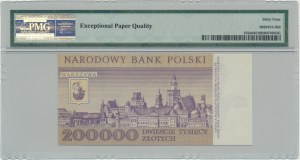 PLN 200.000 1989 - R - PMG 64 EPQ