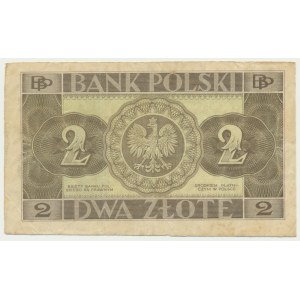 2 zloté 1936 - bez série a podtisku -