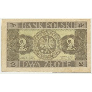 2 zloty 1936 - senza serie e sottostampa -