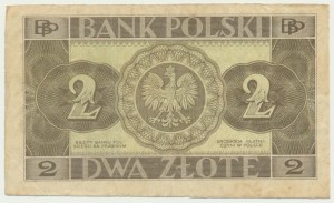 2 zloty 1936 - senza serie e sottostampa -