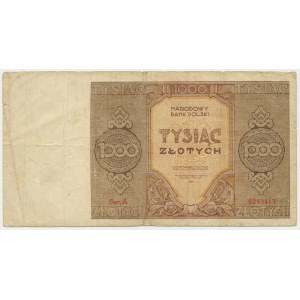 1,000 zloty 1945 - A -.