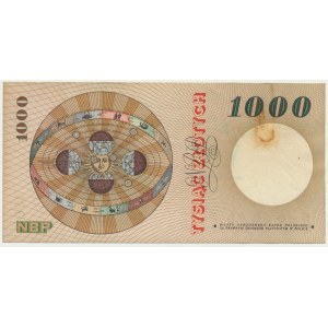 1 000 zlatých 1965 - F - vzácna séria