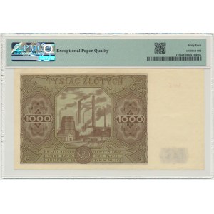 1 000 zlatých 1947 - E - PMG 64 EPQ