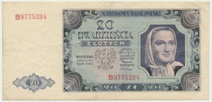 20 złotych 1948 - B -