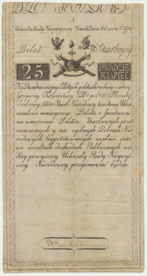 25 Oro 1794 - C - znw. Pieter de Vries & Comp -