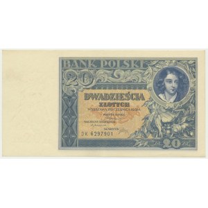 20 gold 1931 - DK. -