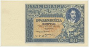 20 oro 1931 - DK. -