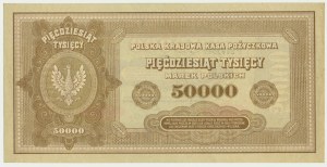 50 000 mariek 1922 - P -