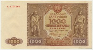 1 000 zlotys 1946 - C -