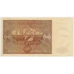 1 000 zlotých 1946 - Wb. - vzácná náhradní série