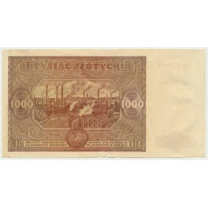 1.000 Zloty 1946 - Wb. - seltene Ersatzserie