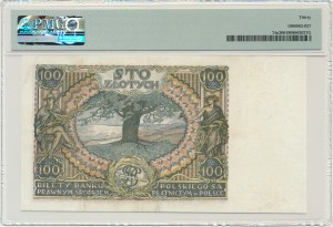 100 zloty 1932 - Ser.AA. - PMG 30 - série rare