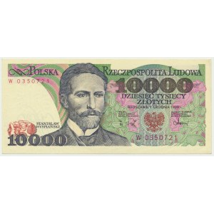 10.000 złotych 1988 - W - pierwsza seria rocznika