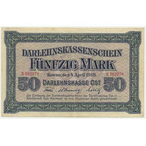 Kaunas, 50 points 1918 - E -