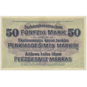 Kowno, 50 Mark 1918 - E -