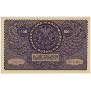 1.000 marks 1919 - 1ère série DP -