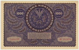 1.000 marchi 1919 - 1a Serie DP -