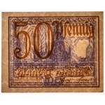 Danzig, 50 Pfennig 1919 - purple -