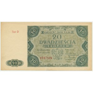 20 or 1947 - D -