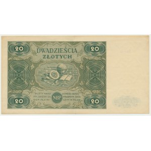 20 gold 1947 - D -.
