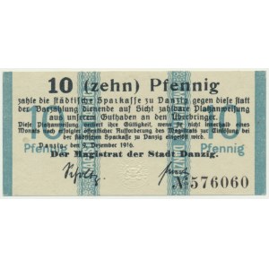 Gdaňsk, 10 fenig 1916