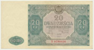 20 gold 1946 - D -.