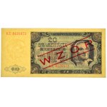 20 złotych 1948 - WZÓR - KE - PMG 67 EPQ