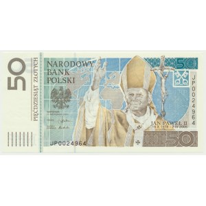 50 zlotých 2006 - Ján Pavol II -