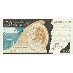 20 PLN 2010 - Frederic Chopin