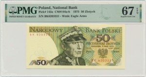 50 złotych 1975 - BK - PMG 67 EPQ