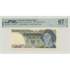 1,000 gold 1979 - BT - PMG 67 EPQ